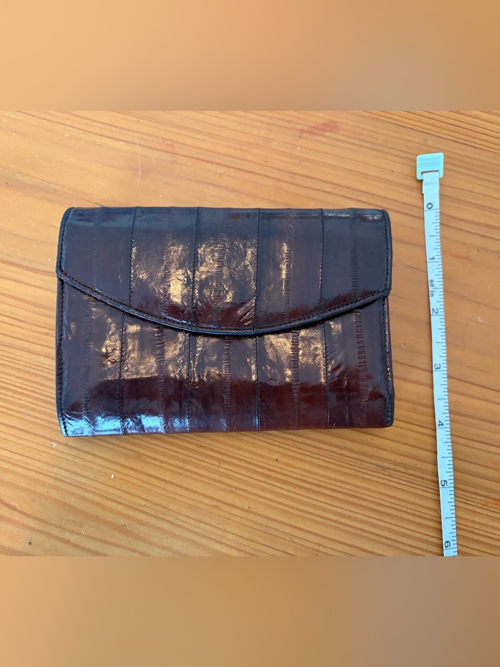 Ell skin wallet - Deep Burgundy